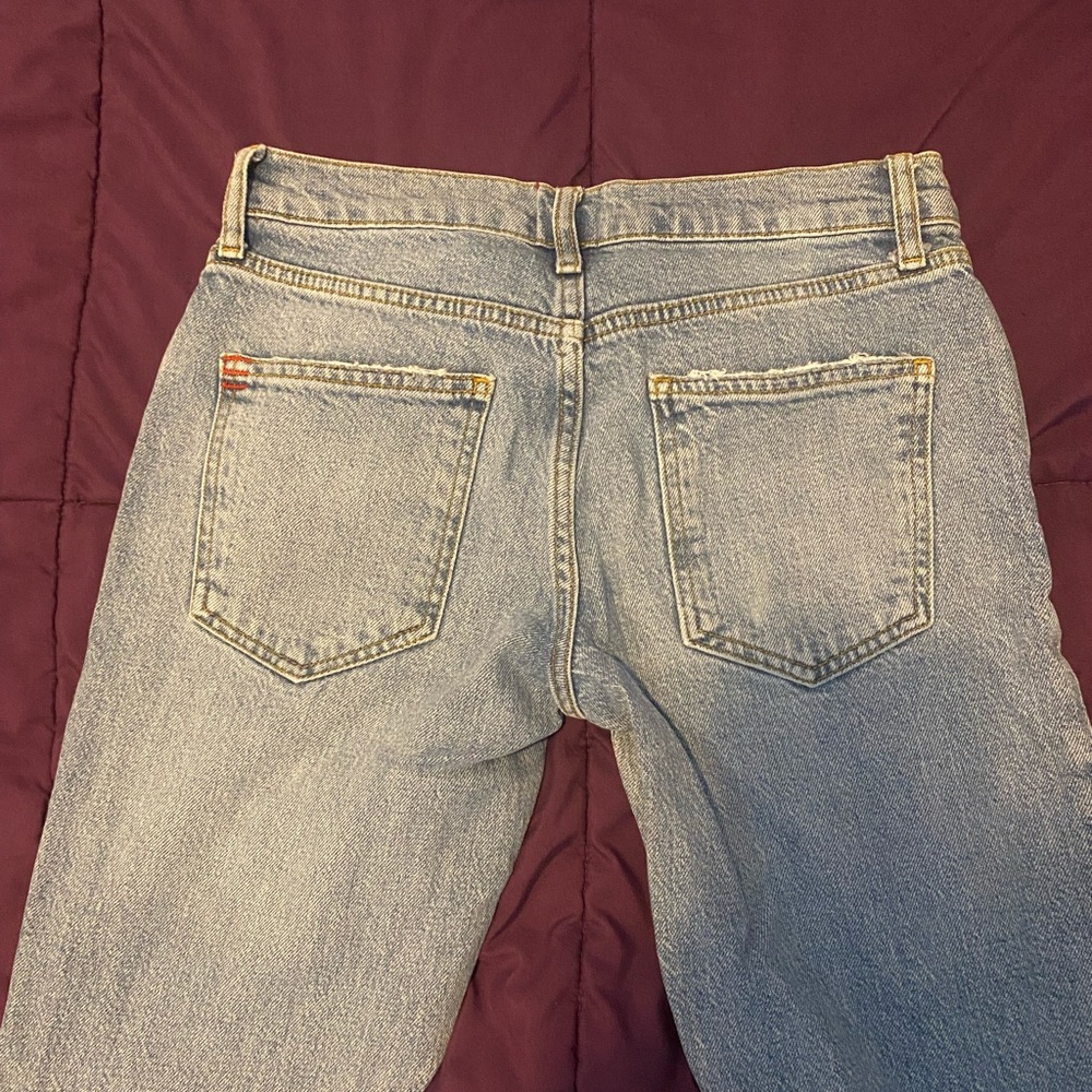 Light bootcut jeans